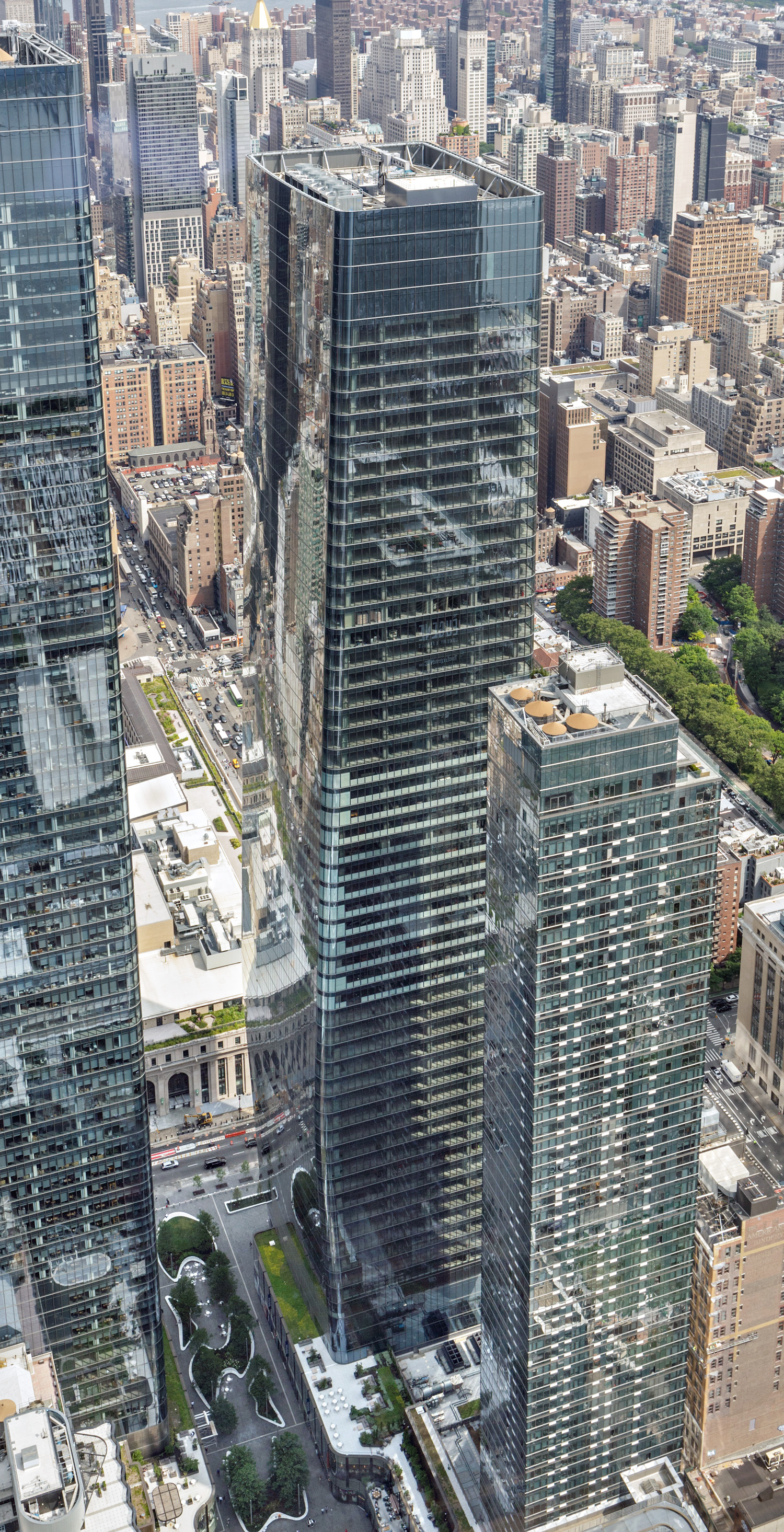 Two Manhattan West, New York City - View from The Edge. © Mathias Beinling